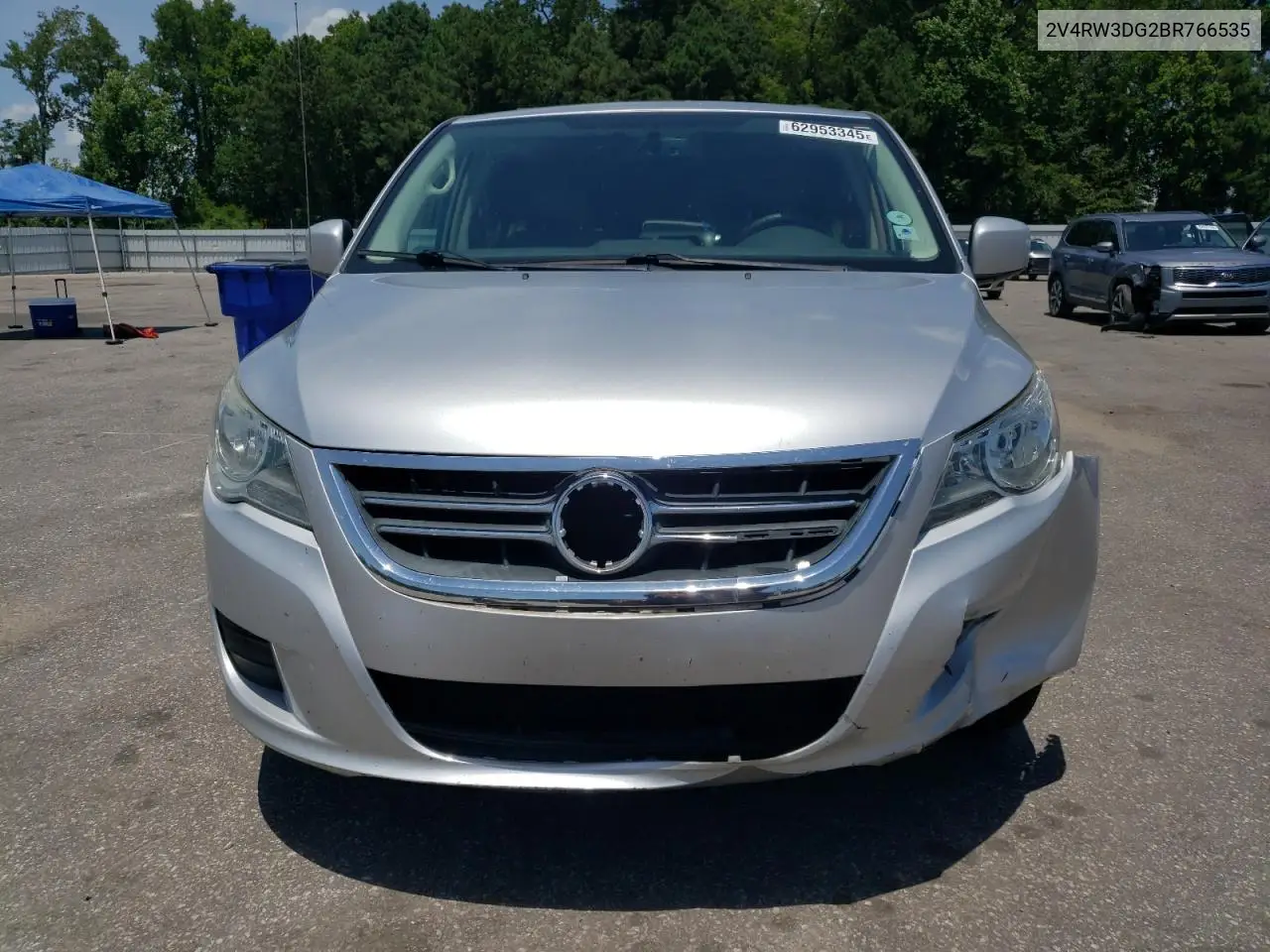 2011 Volkswagen Routan Se VIN: 2V4RW3DG2BR766535 Lot: 62953345