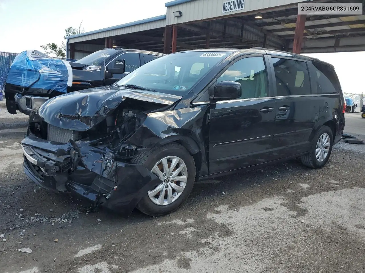 2012 Volkswagen Routan Se VIN: 2C4RVABG6CR391609 Lot: 57326665