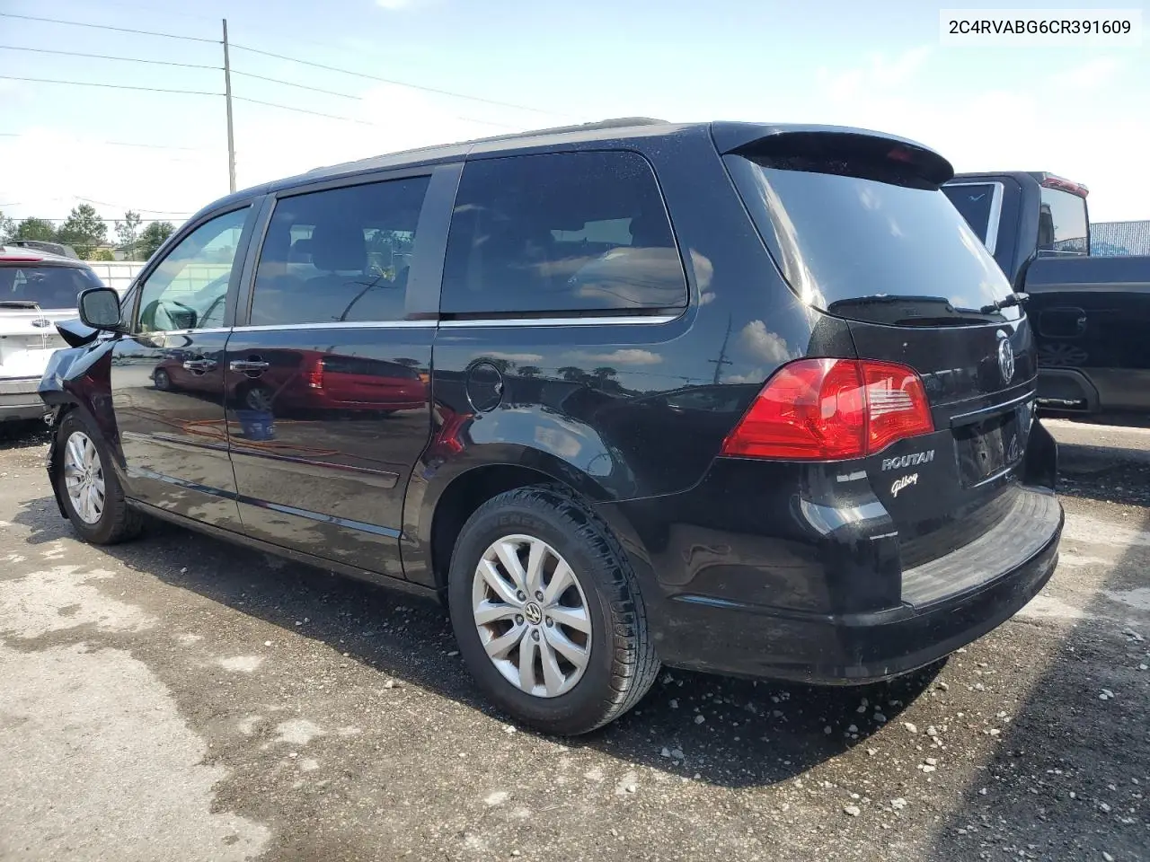 2012 Volkswagen Routan Se VIN: 2C4RVABG6CR391609 Lot: 57326665