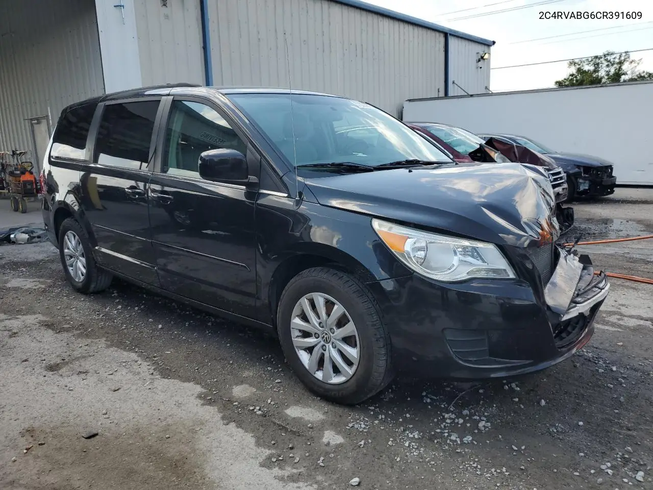 2012 Volkswagen Routan Se VIN: 2C4RVABG6CR391609 Lot: 57326665