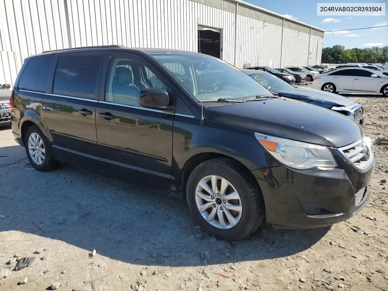 2012 Volkswagen Routan Se VIN: 2C4RVABG2CR393504 Lot: 57824525