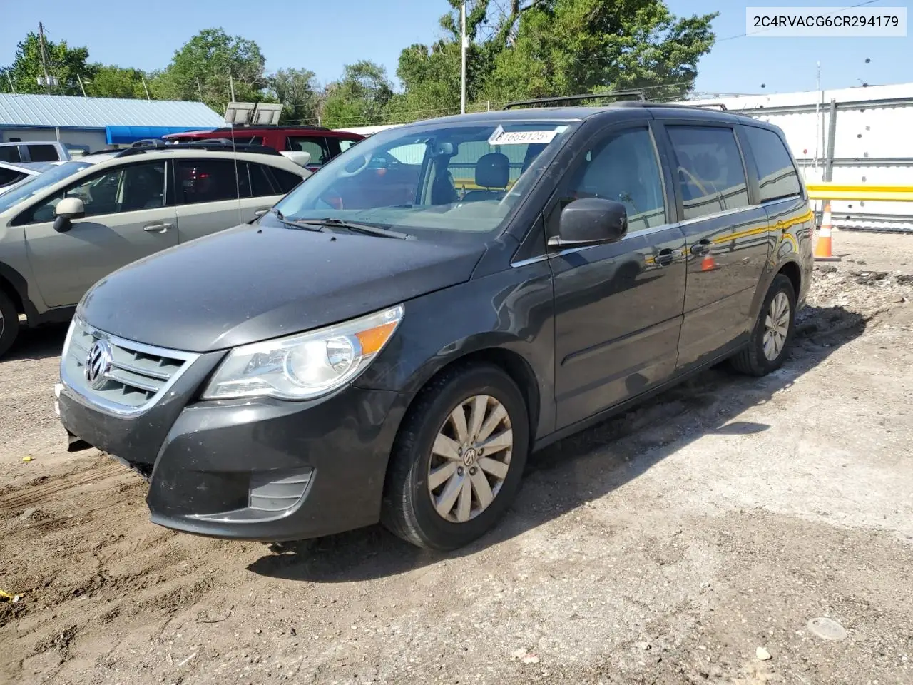 2012 Volkswagen Routan Sel VIN: 2C4RVACG6CR294179 Lot: 61669125