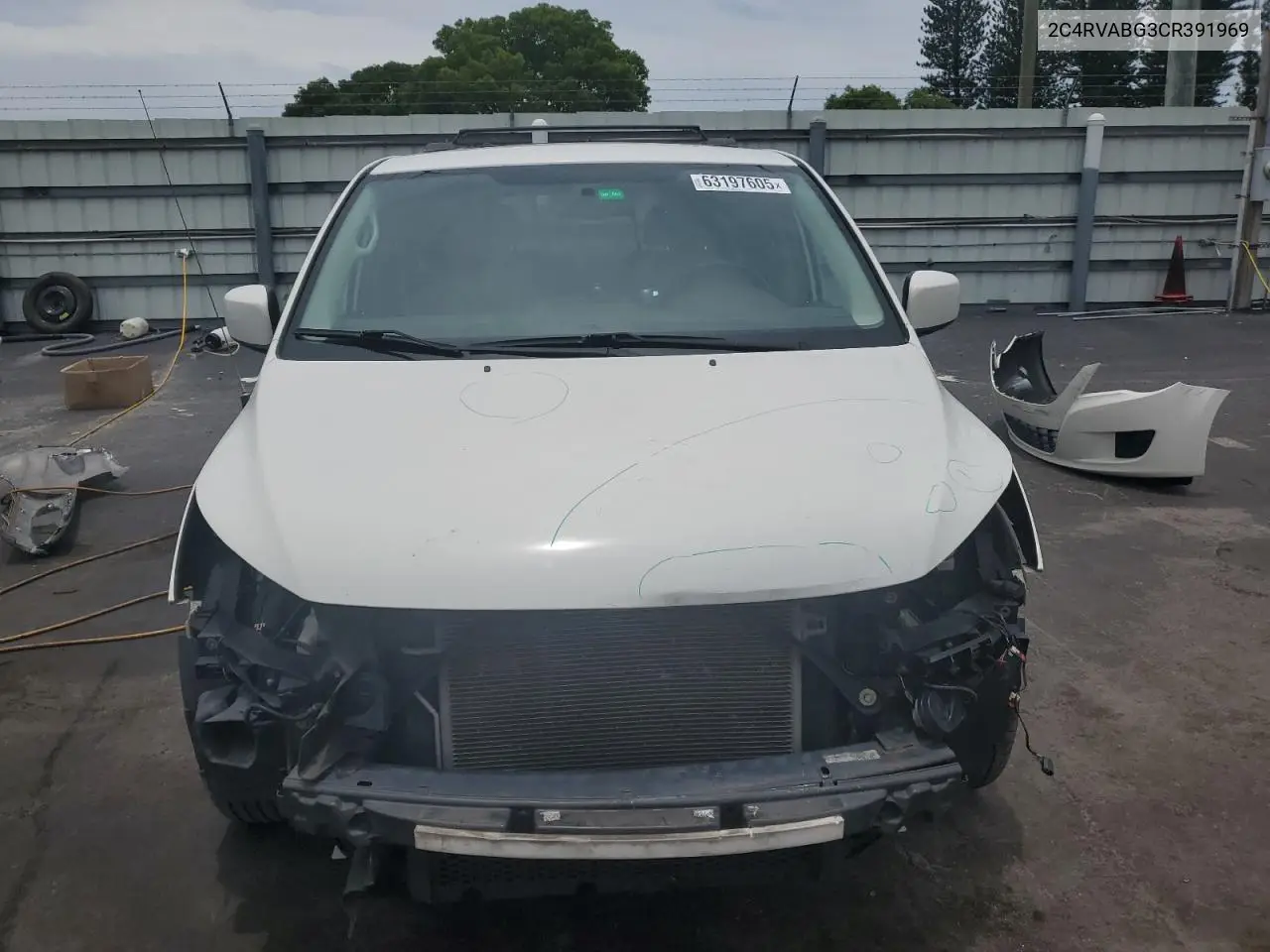 2012 Volkswagen Routan Se VIN: 2C4RVABG3CR391969 Lot: 63197605