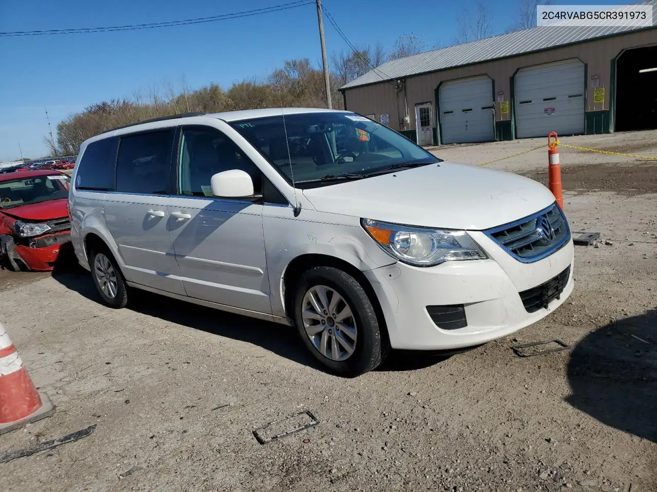 2012 Volkswagen Routan Se VIN: 2C4RVABG5CR391973 Lot: 78748094