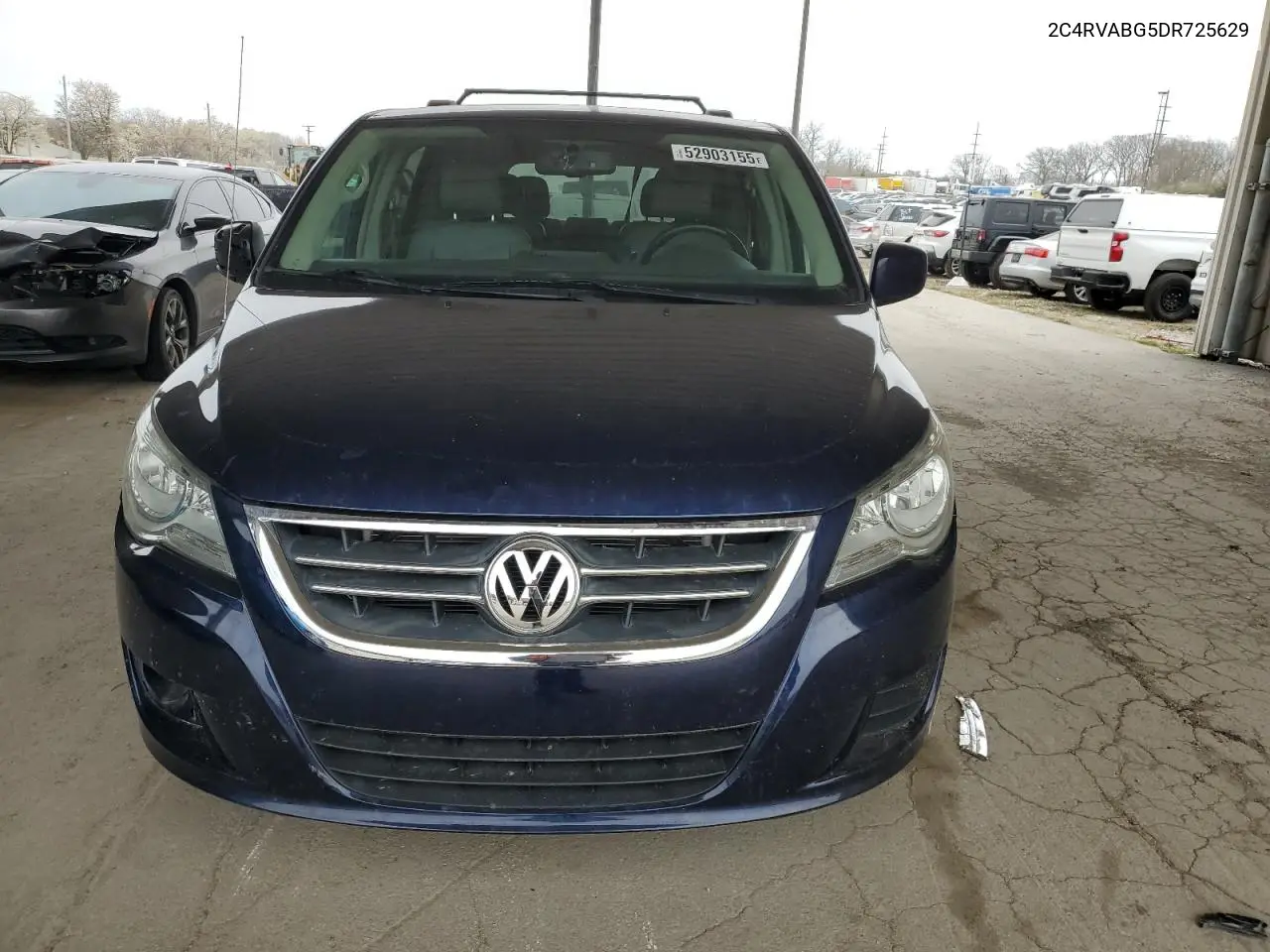 2013 Volkswagen Routan Se VIN: 2C4RVABG5DR725629 Lot: 52903155