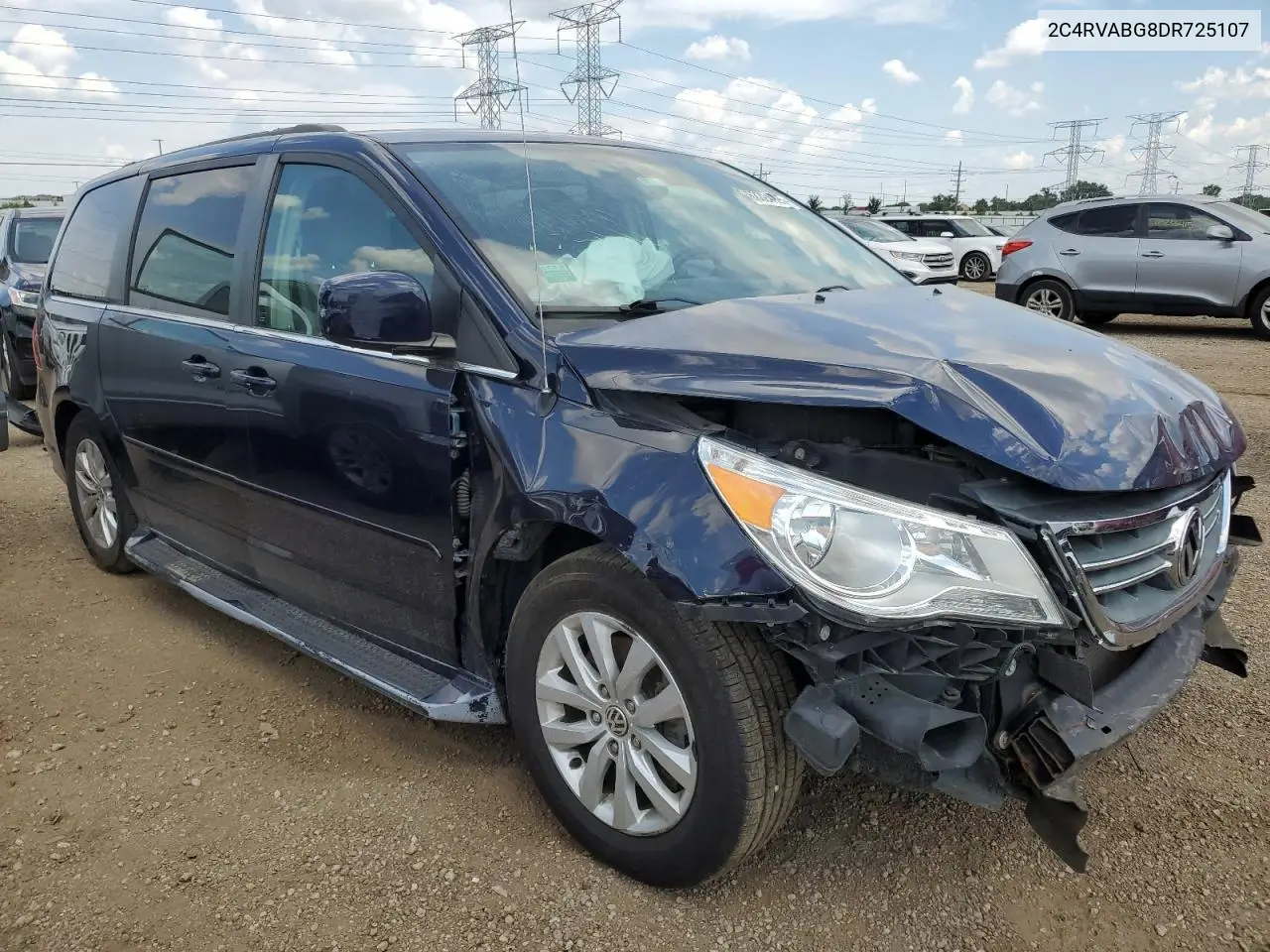 2013 Volkswagen Routan Se VIN: 2C4RVABG8DR725107 Lot: 63324995