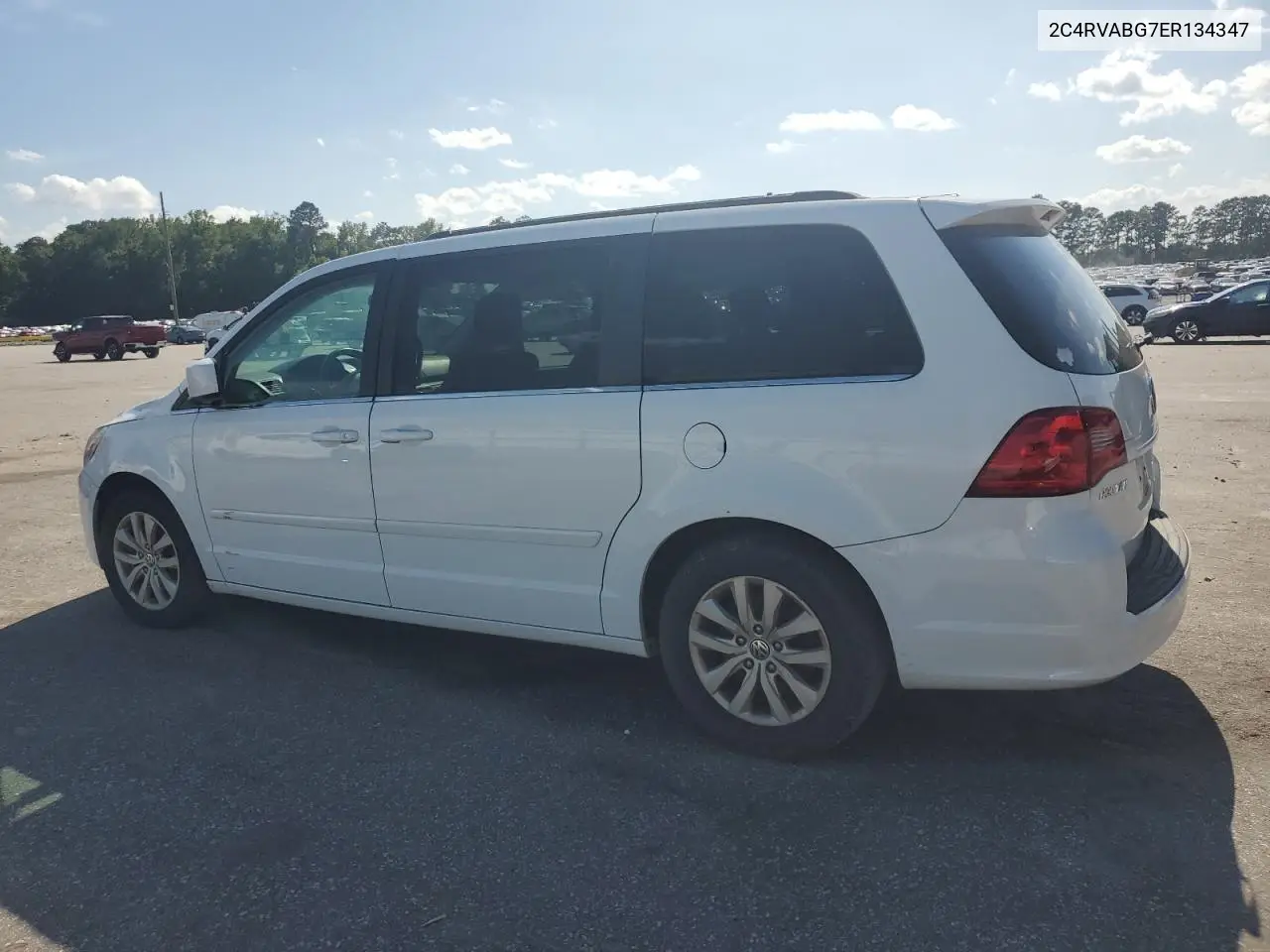 2014 Volkswagen Routan Se VIN: 2C4RVABG7ER134347 Lot: 61620855