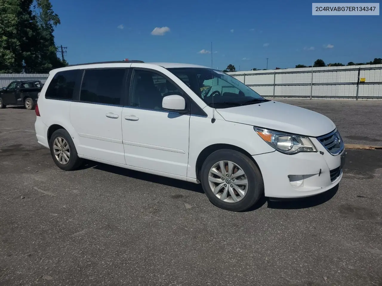2014 Volkswagen Routan Se VIN: 2C4RVABG7ER134347 Lot: 61620855