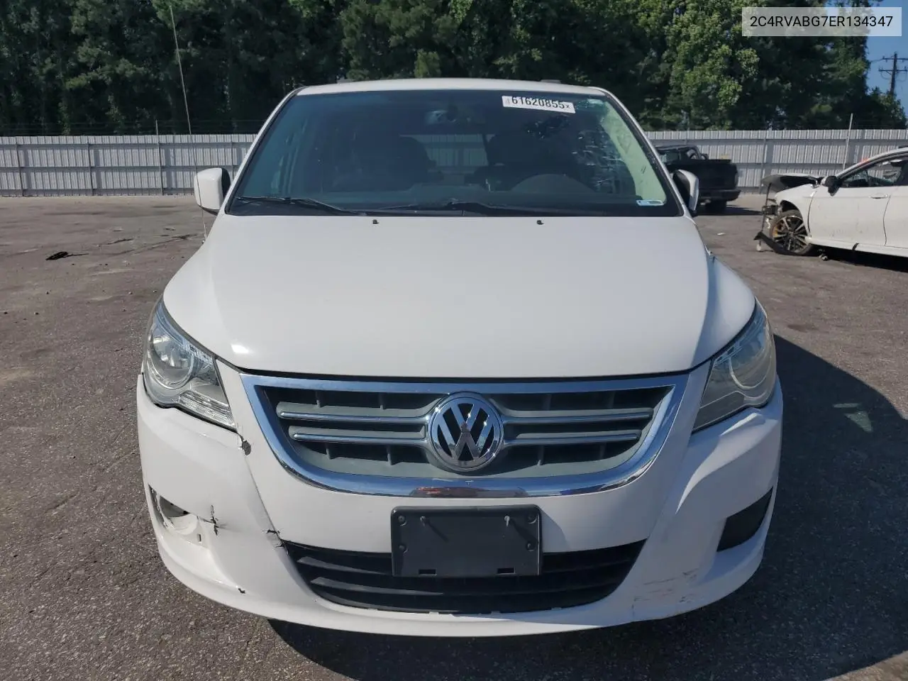 2014 Volkswagen Routan Se VIN: 2C4RVABG7ER134347 Lot: 61620855