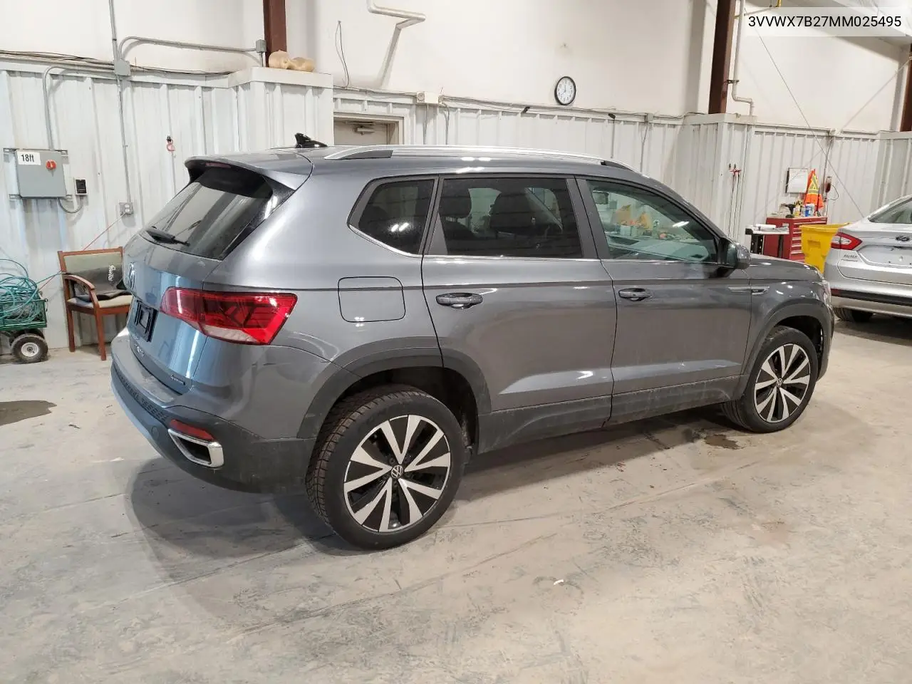 2022 Volkswagen Taos Se VIN: 3VVWX7B27NM025495 Lot: 51121535
