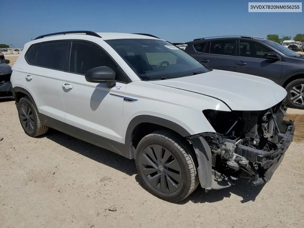 2022 Volkswagen Taos S VIN: 3VVDX7B20NM056255 Lot: 51950745