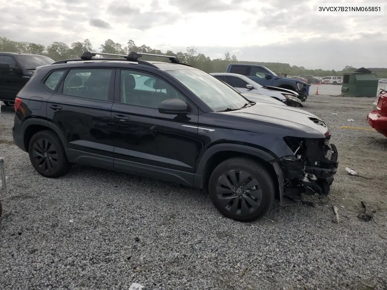 2022 Volkswagen Taos S VIN: 3VVCX7B21NM065851 Lot: 54902265