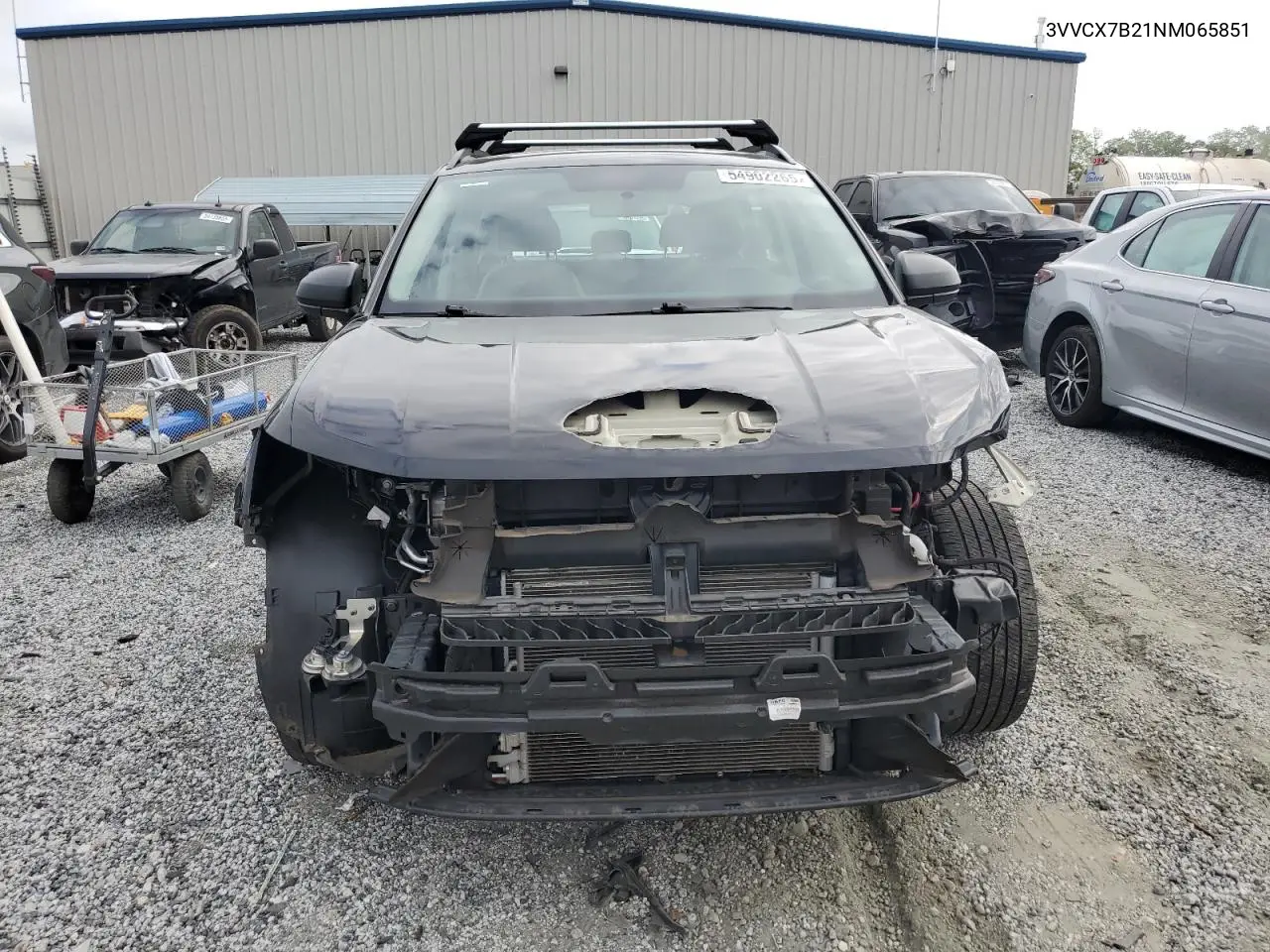 2022 Volkswagen Taos S VIN: 3VVCX7B21NM065851 Lot: 54902265