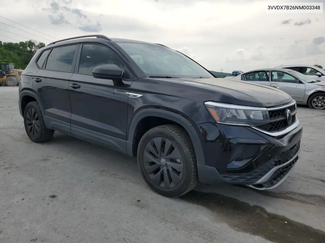 2022 Volkswagen Taos S VIN: 3VVDX7B26NM003348 Lot: 55070745