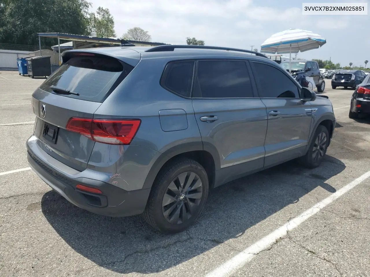 2022 Volkswagen Taos S VIN: 3VVCX7B2XNM025851 Lot: 55683315