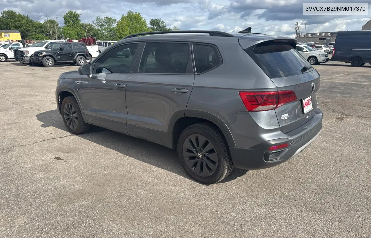 2022 Volkswagen Taos S VIN: 3VVCX7B29NM017370 Lot: 56599925
