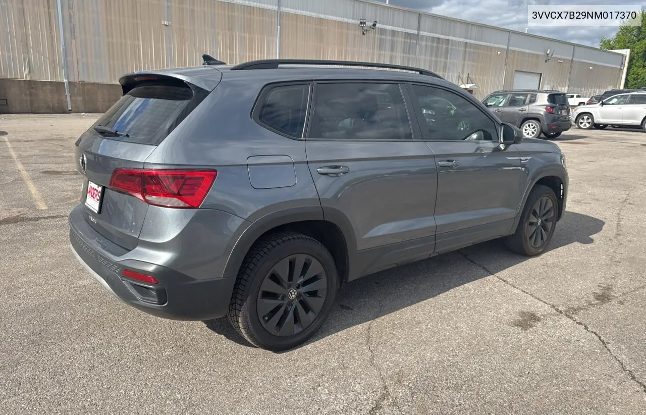 2022 Volkswagen Taos S VIN: 3VVCX7B29NM017370 Lot: 56599925