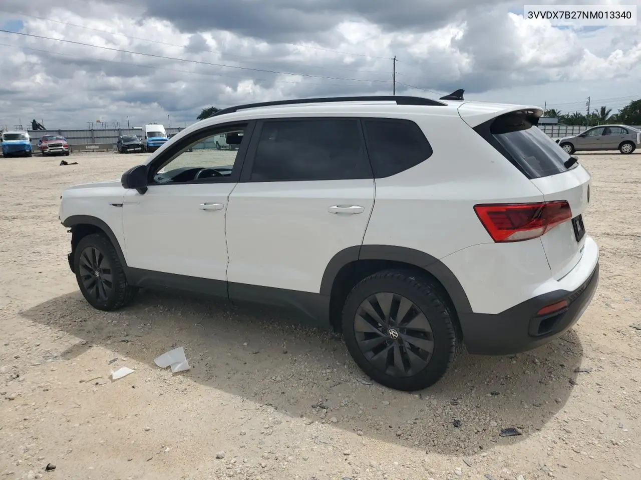 2022 Volkswagen Taos S VIN: 3VVDX7B27NM013340 Lot: 56896285