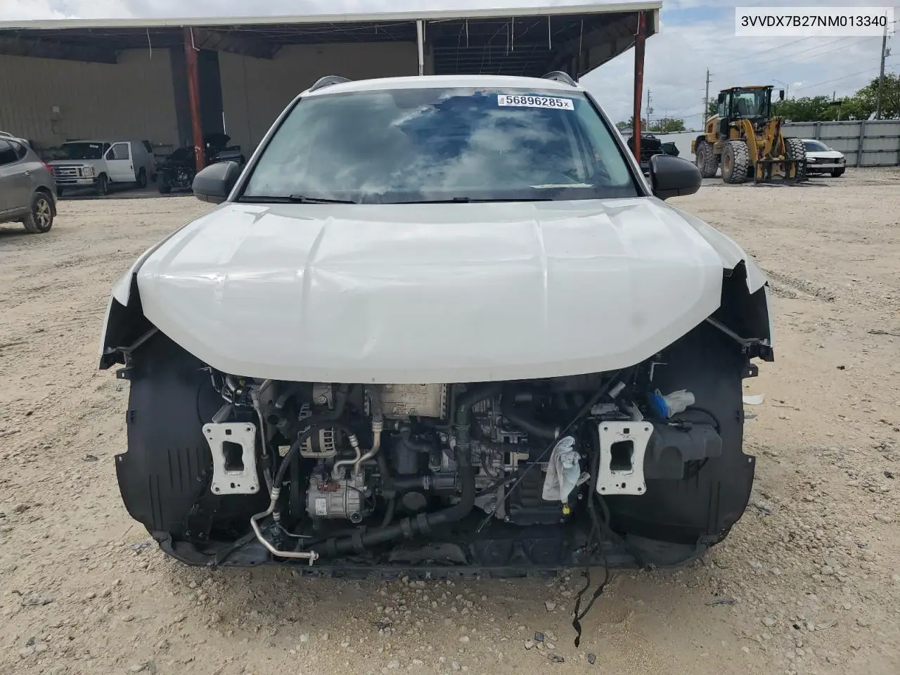 2022 Volkswagen Taos S VIN: 3VVDX7B27NM013340 Lot: 56896285