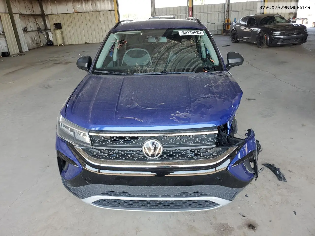 2022 Volkswagen Taos S VIN: 3VVCX7B29NM085149 Lot: 60119495