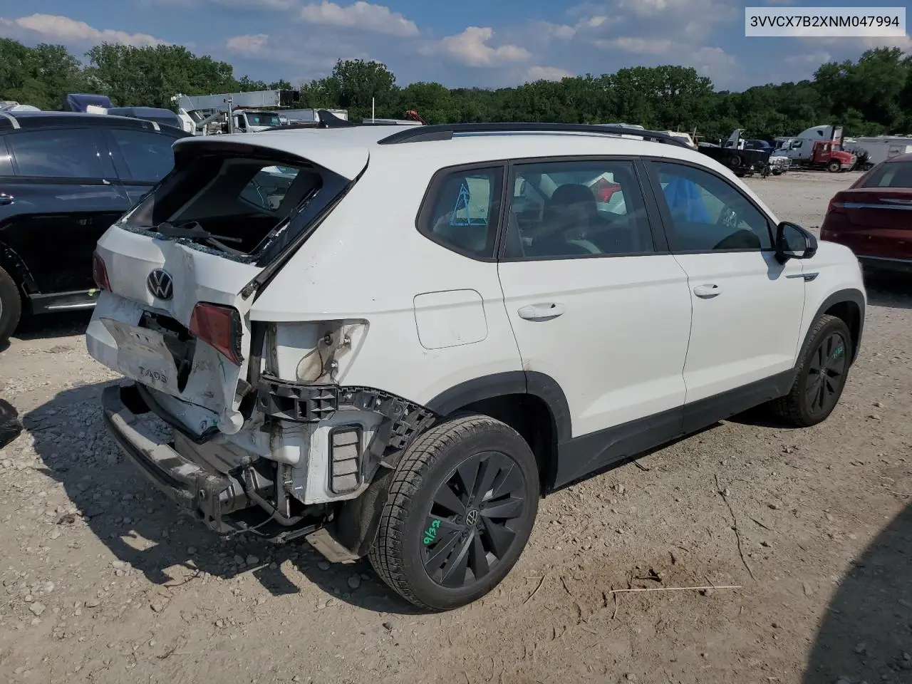 2022 Volkswagen Taos S VIN: 3VVCX7B2XNM047994 Lot: 60155865