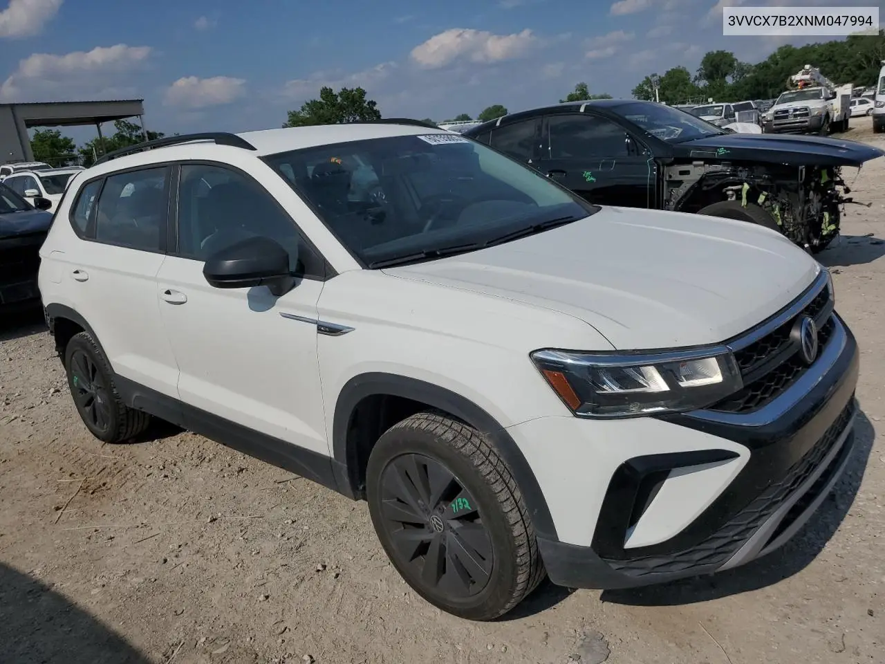 2022 Volkswagen Taos S VIN: 3VVCX7B2XNM047994 Lot: 60155865