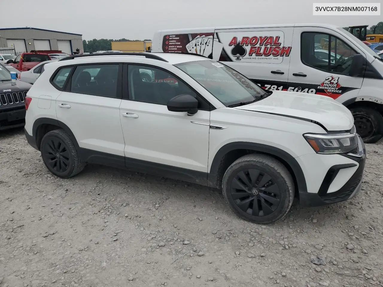 2022 Volkswagen Taos S VIN: 3VVCX7B28NM007168 Lot: 60236025