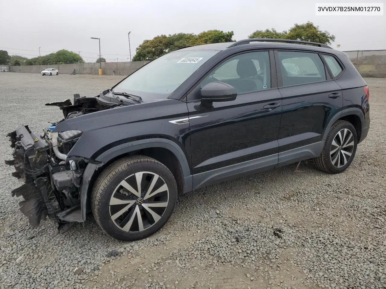 2022 Volkswagen Taos S VIN: 3VVDX7B25NM012770 Lot: 60284645