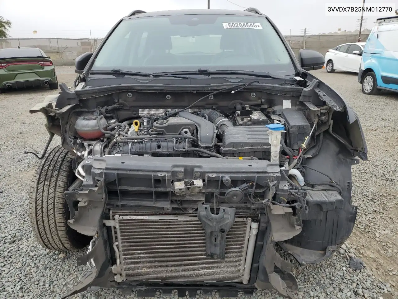 2022 Volkswagen Taos S VIN: 3VVDX7B25NM012770 Lot: 60284645