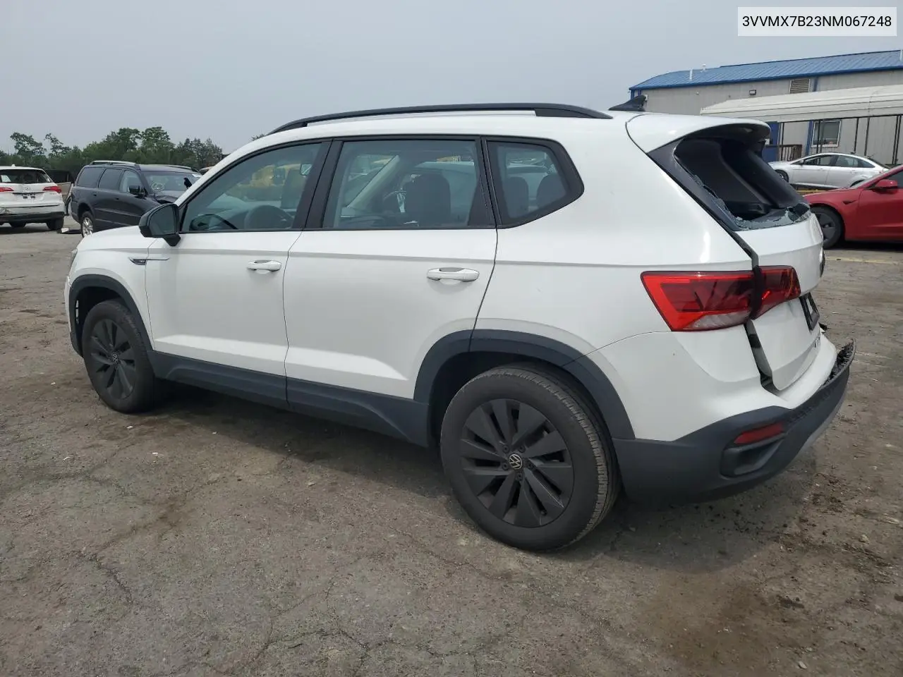 2022 Volkswagen Taos S VIN: 3VVMX7B23NM067248 Lot: 60879275