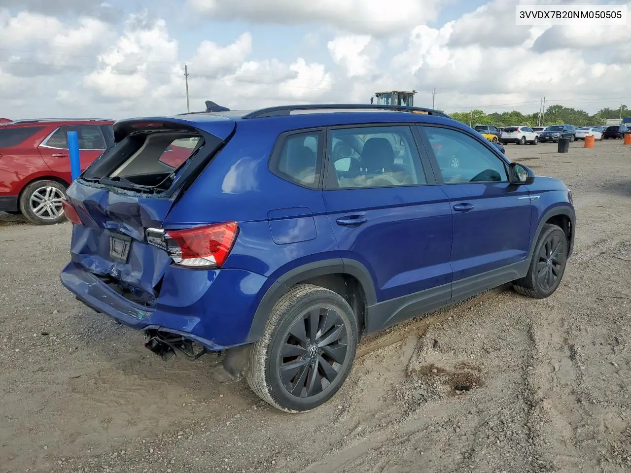 2022 Volkswagen Taos S VIN: 3VVDX7B20NM050505 Lot: 61916975