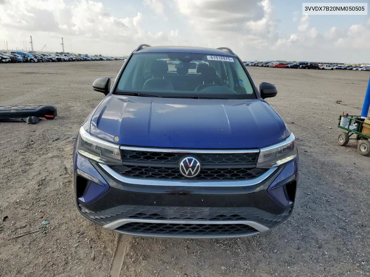 2022 Volkswagen Taos S VIN: 3VVDX7B20NM050505 Lot: 61916975
