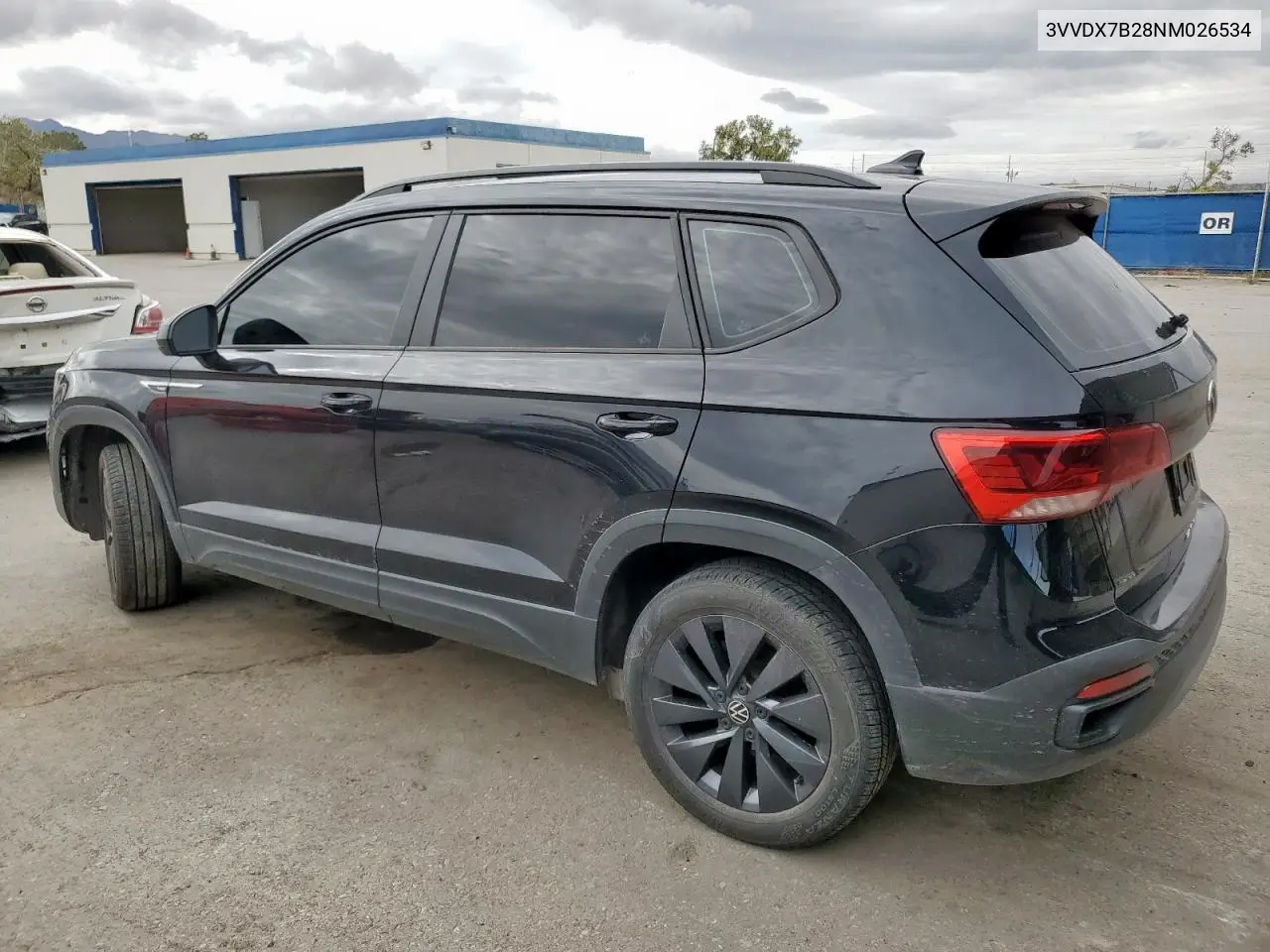 2022 Volkswagen Taos S VIN: 3VVDX7B28NM026534 Lot: 62160245