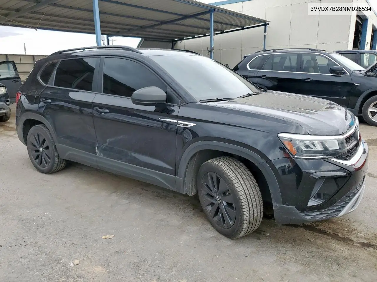 2022 Volkswagen Taos S VIN: 3VVDX7B28NM026534 Lot: 62160245