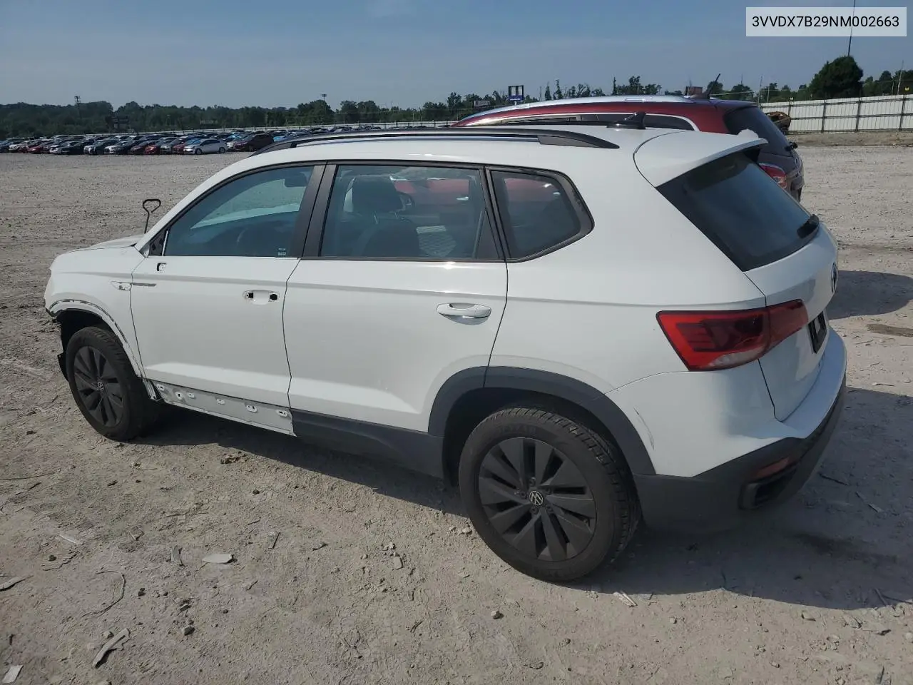 2022 Volkswagen Taos S VIN: 3VVDX7B29NM002663 Lot: 62408375
