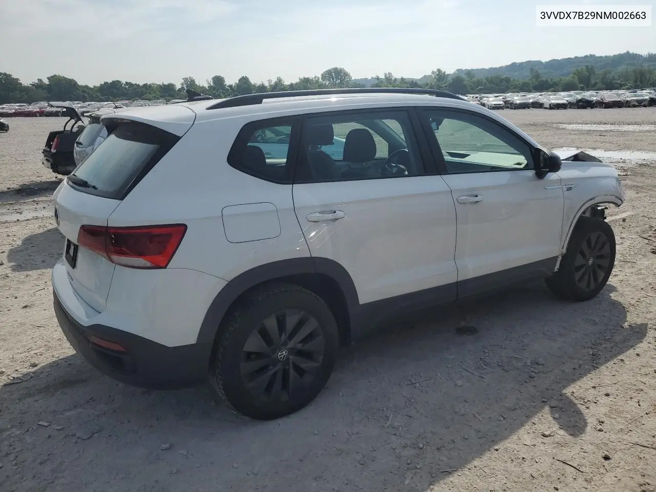 2022 Volkswagen Taos S VIN: 3VVDX7B29NM002663 Lot: 62408375