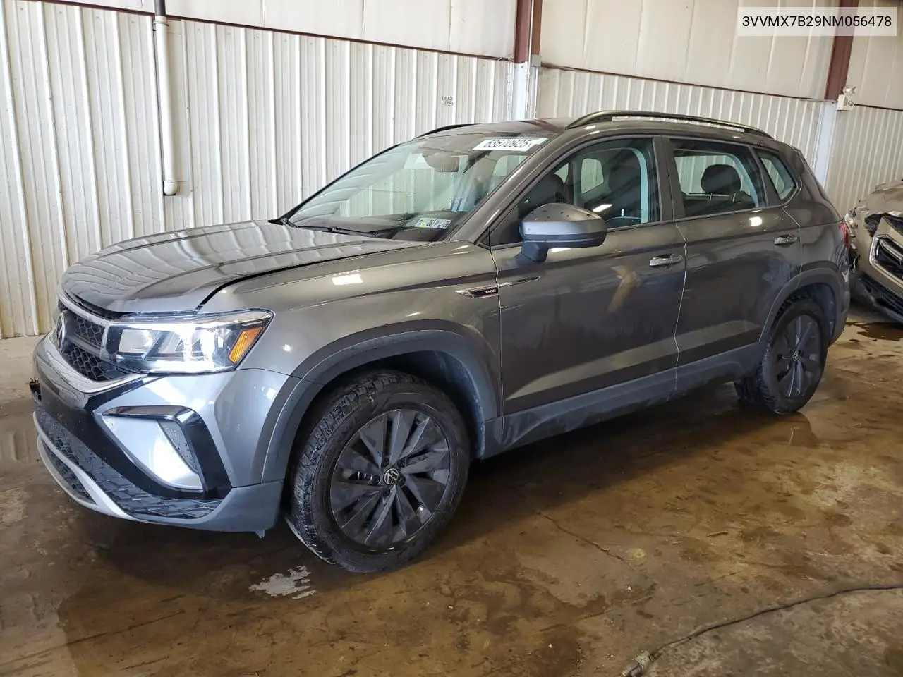 2022 Volkswagen Taos S VIN: 3VVMX7B29NM056478 Lot: 63670925