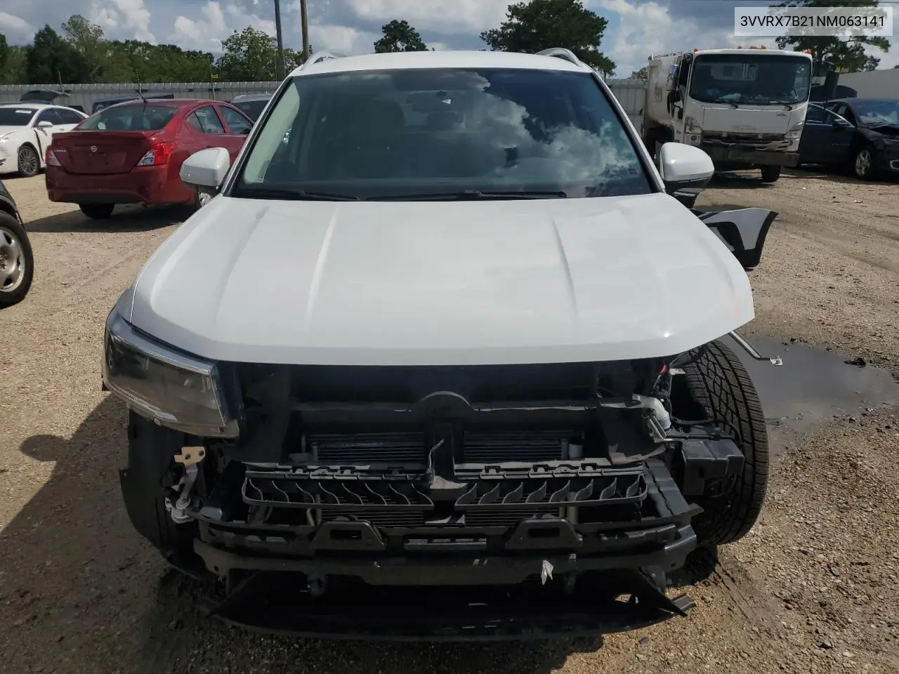 2022 Volkswagen Taos Se VIN: 3VVRX7B21NM063141 Lot: 64439695
