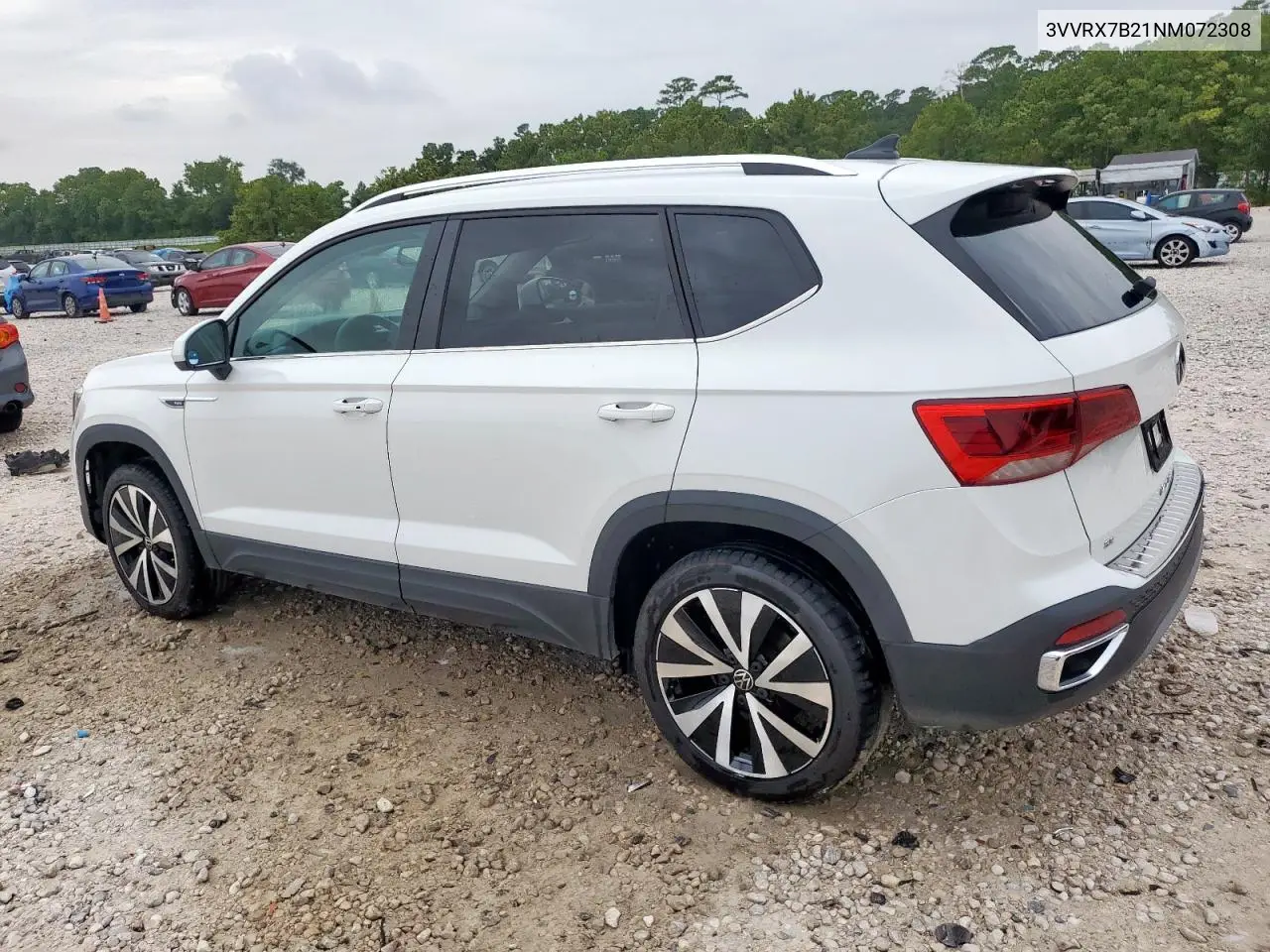 2022 Volkswagen Taos Se VIN: 3VVRX7B21NM072308 Lot: 64795025