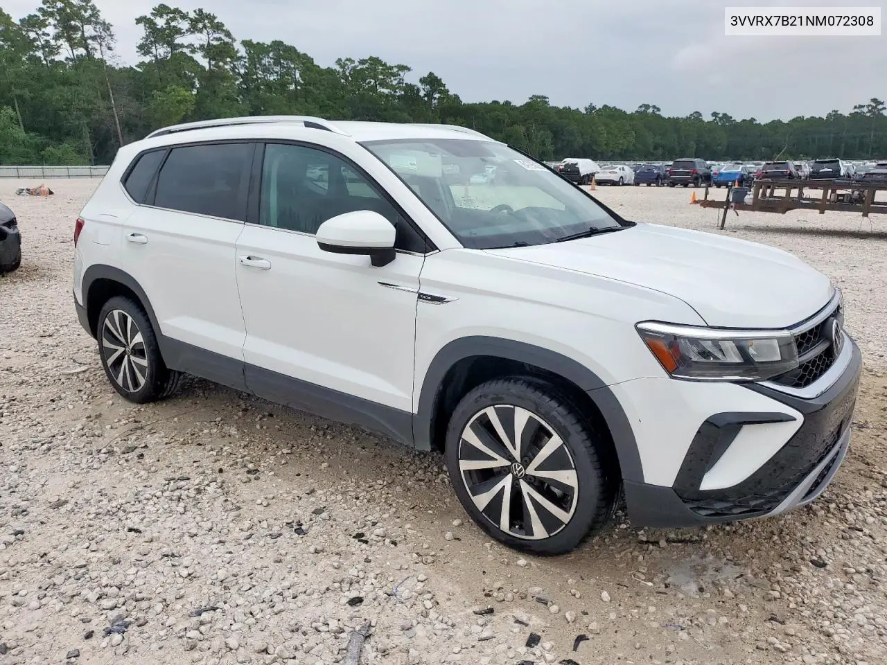 2022 Volkswagen Taos Se VIN: 3VVRX7B21NM072308 Lot: 64795025