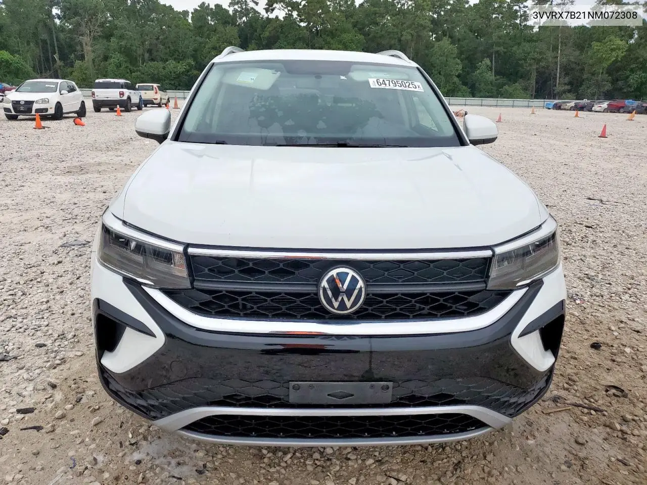 2022 Volkswagen Taos Se VIN: 3VVRX7B21NM072308 Lot: 64795025
