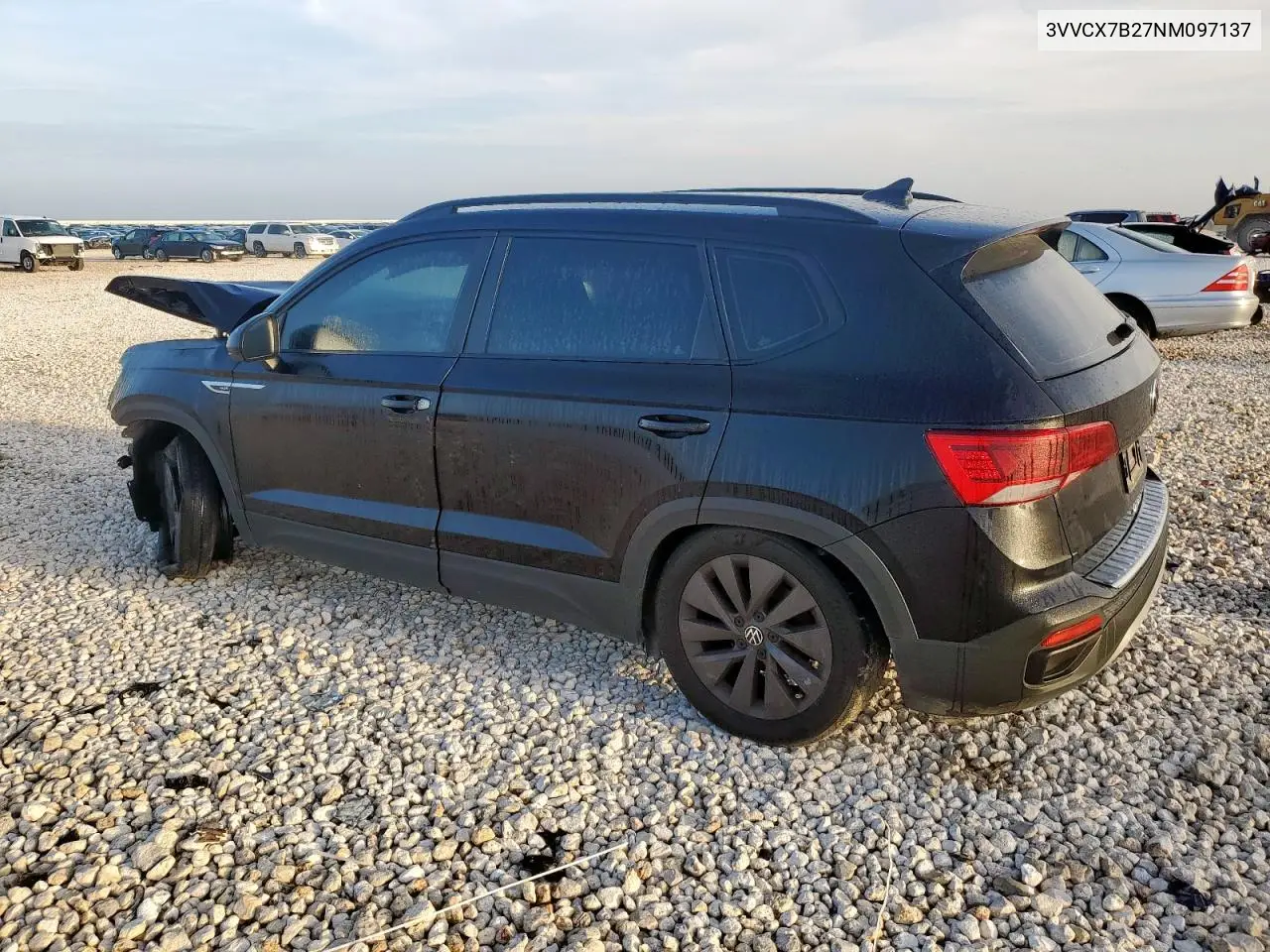 2022 Volkswagen Taos S VIN: 3VVCX7B27NM097137 Lot: 65073465