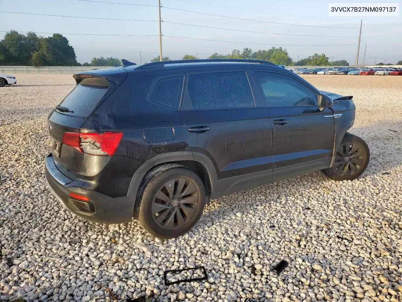 2022 Volkswagen Taos S VIN: 3VVCX7B27NM097137 Lot: 65073465