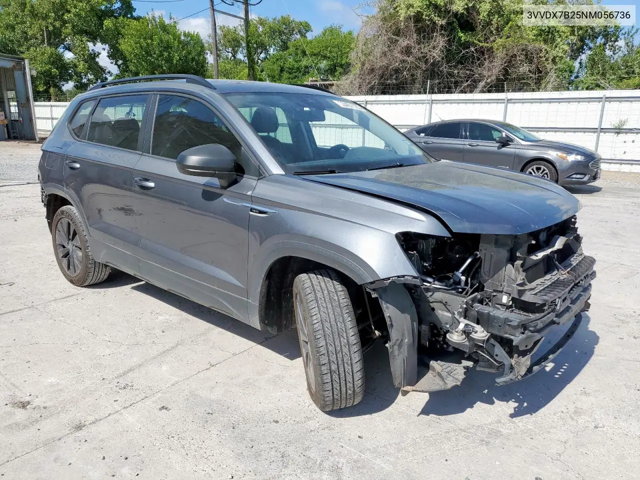 2022 Volkswagen Taos S VIN: 3VVDX7B25NM056736 Lot: 65401125