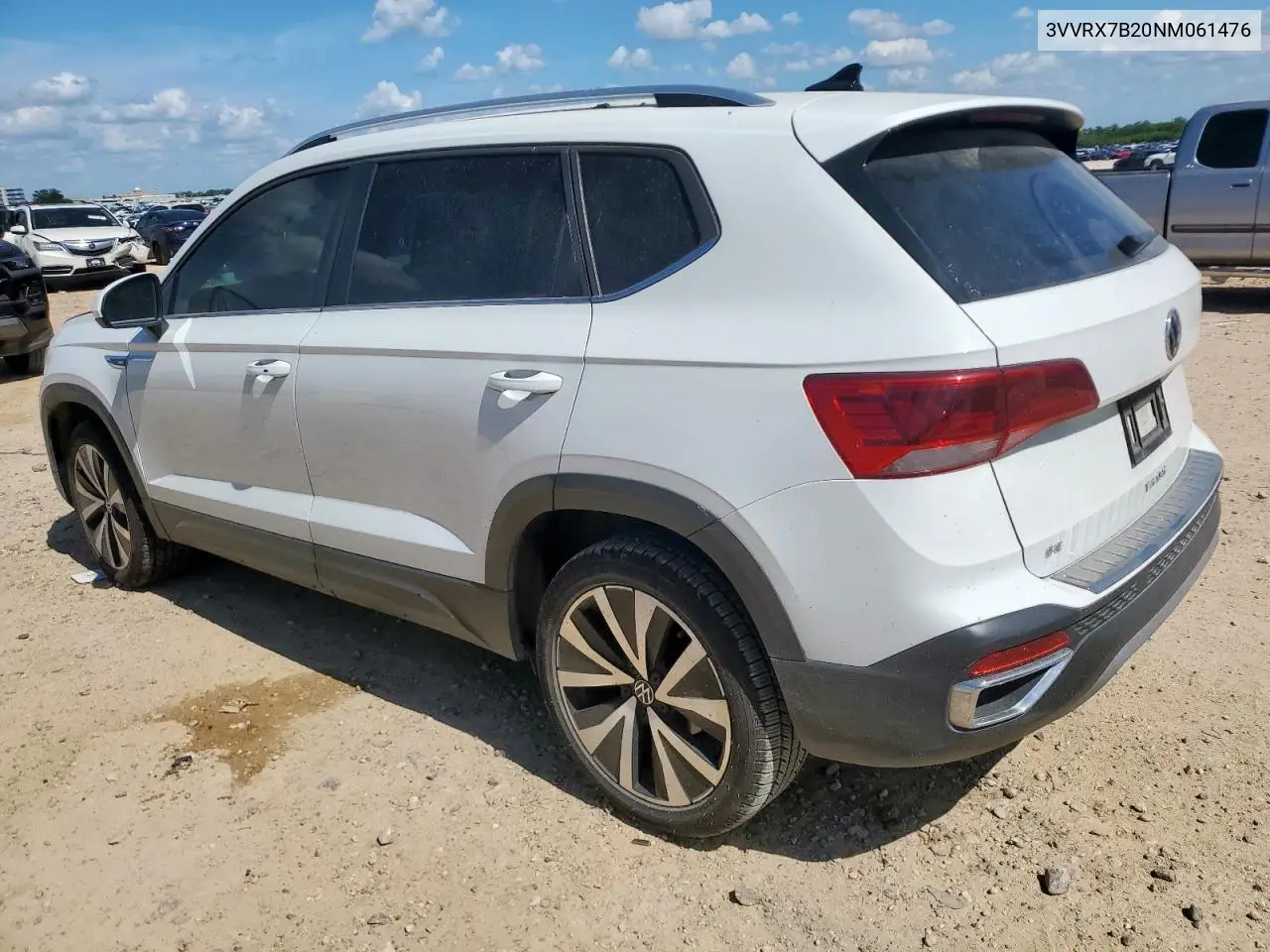 2022 Volkswagen Taos Se VIN: 3VVRX7B20NM061476 Lot: 65562025