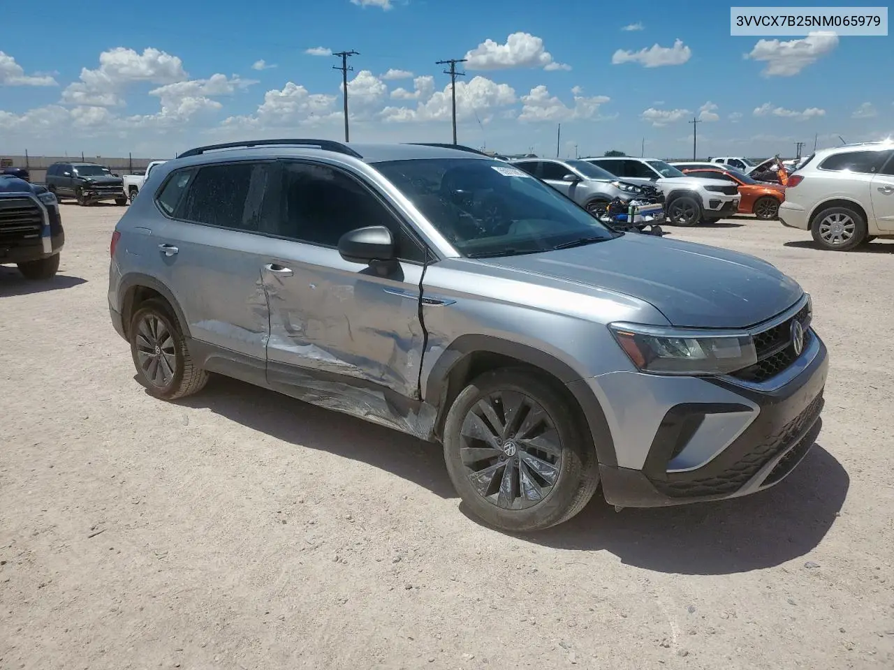 2022 Volkswagen Taos S VIN: 3VVCX7B25NM065979 Lot: 65970985