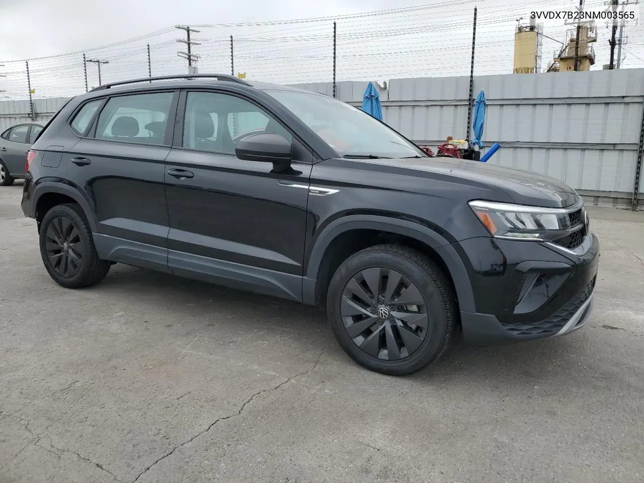 2022 Volkswagen Taos S VIN: 3VVDX7B23NM003565 Lot: 66159905