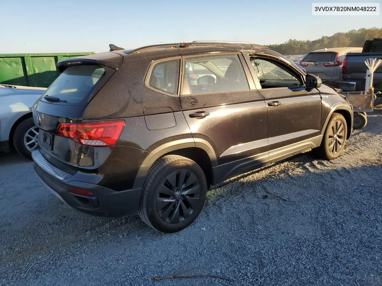 2022 Volkswagen Taos S VIN: 3VVDX7B20NM048222 Lot: 76062404