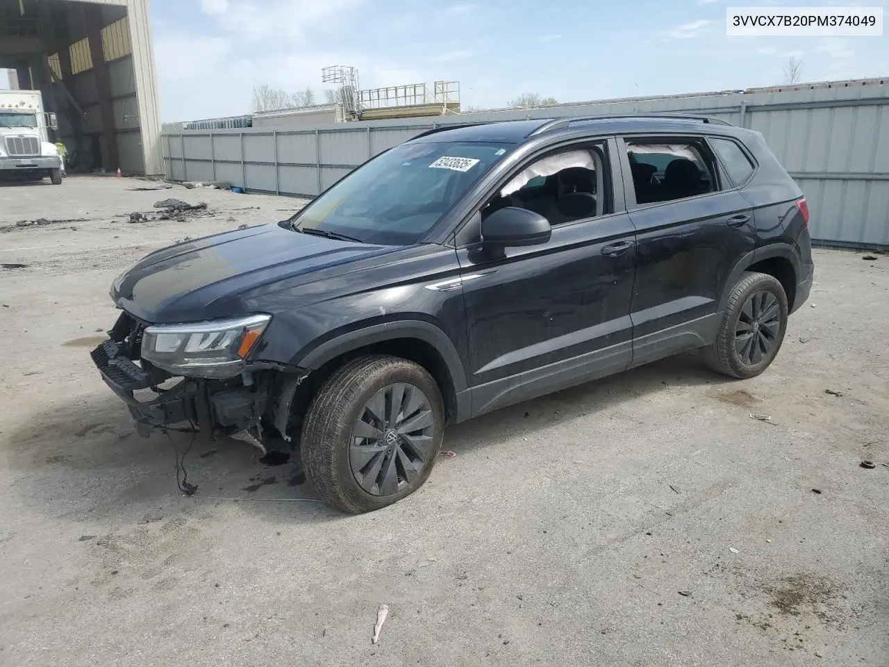 2023 Volkswagen Taos S VIN: 3VVCX7B20PM374049 Lot: 52433635