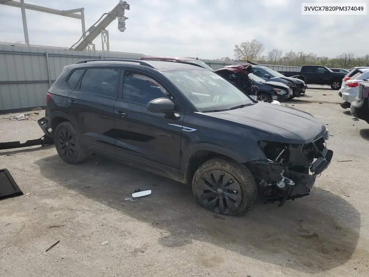 2023 Volkswagen Taos S VIN: 3VVCX7B20PM374049 Lot: 52433635